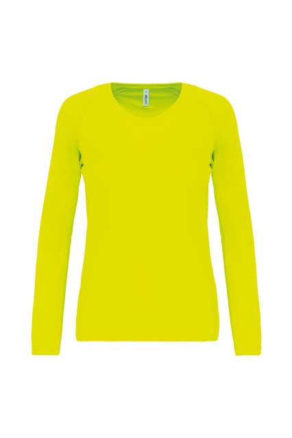 LADIES' LONG-SLEEVED SPORTS T-SHIRT