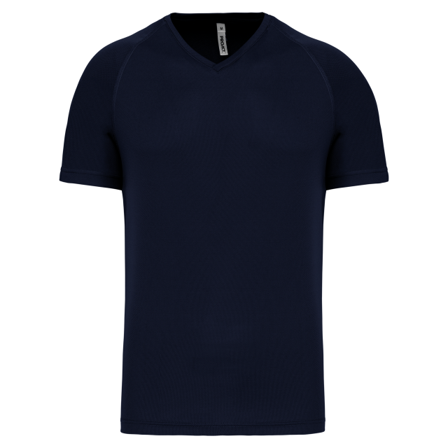 MEN’S V-NECK SHORT-SLEEVED SPORTS T-SHIRT