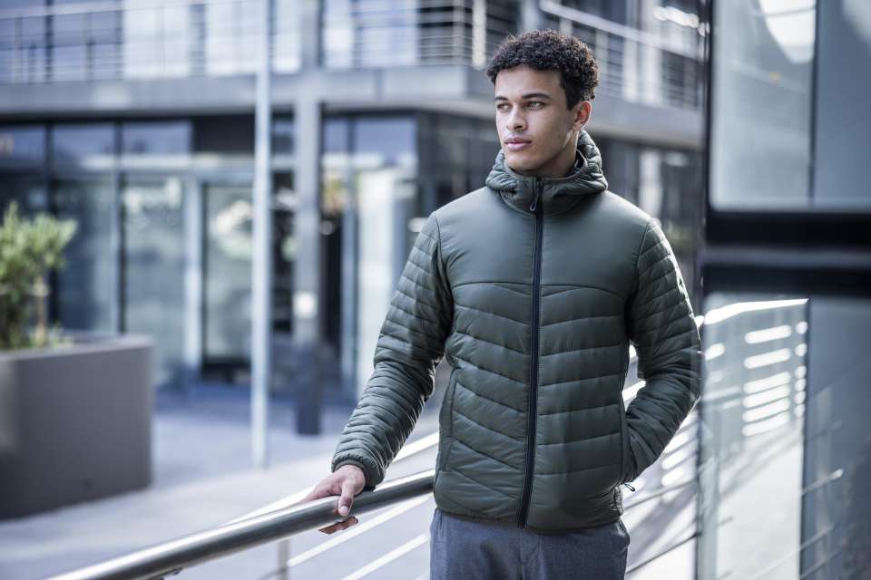 LOFTLITE HOODED BAFFLE JACKET