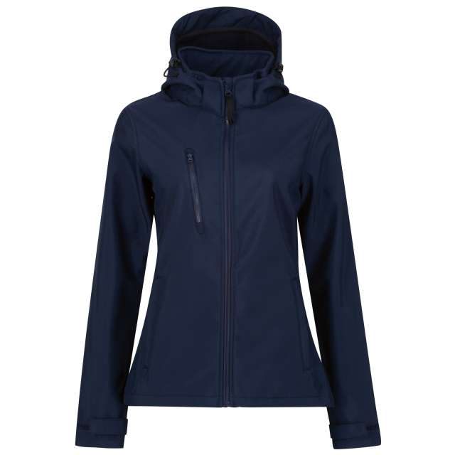 VENTURER HÁROMRÉTEGŰ KAPUCNIS NYOMTATHATÓ SOFTSHELL NŐI DZSEKI