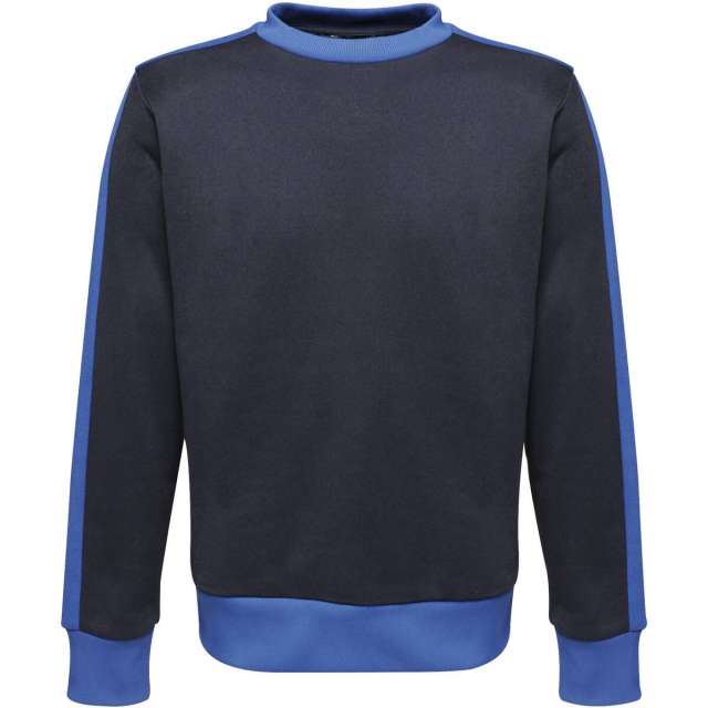 CONTRAST CREW SWEATSHIRT