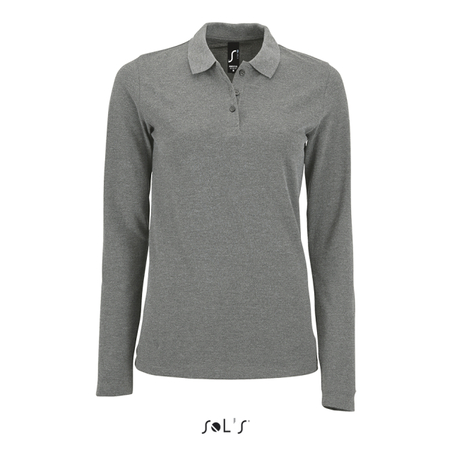 SOL'S PERFECT LSL WOMEN - LONG-SLEEVE PIQUÉ POLO SHIRT