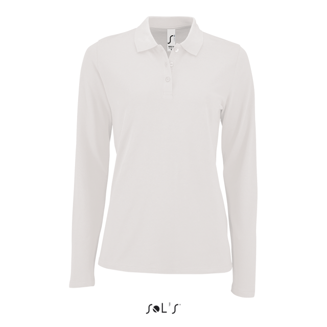 SOL'S PERFECT LSL WOMEN - LONG-SLEEVE PIQUÉ POLO SHIRT