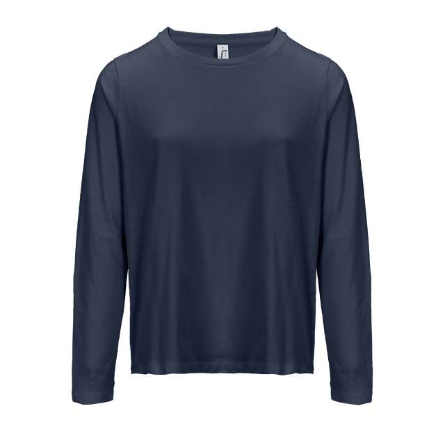 SOL'S MONARCH WOMEN - LONG SLEEVE T-SHIRT WITH ROUND NECK