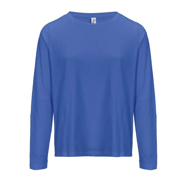 SOL'S MONARCH WOMEN - LONG SLEEVE T-SHIRT WITH ROUND NECK