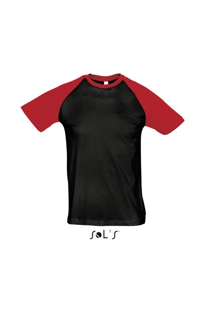 SOL'S FUNKY - MEN'S 2-COLOUR RAGLAN SLEEVES T-SHIRT