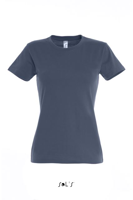SOL'S <I>IMPERIAL</I> WOMEN - ROUND COLLAR T-SHIRT