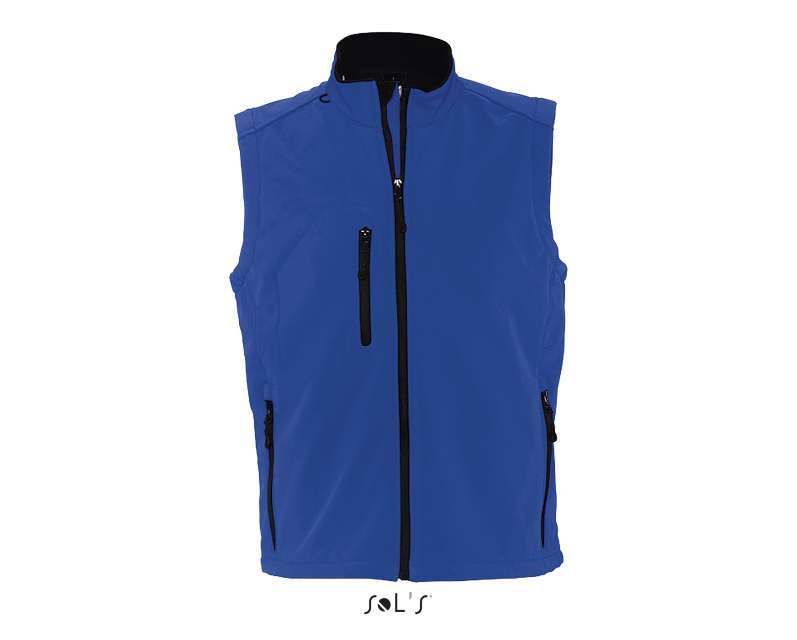 SOL'S RALLYE MEN - SLEEVELESS SOFTSHELL JACKET