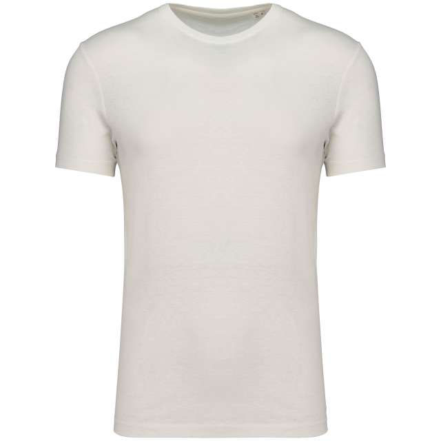 ECO-FRIENDLY  UNISEX ORGANIC COTTON AND LINEN T-SHIRT