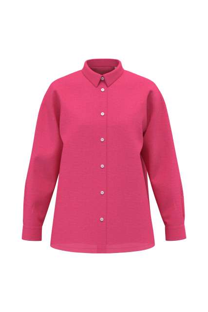 LADIES' OVERSIZE LINEN SHIRT