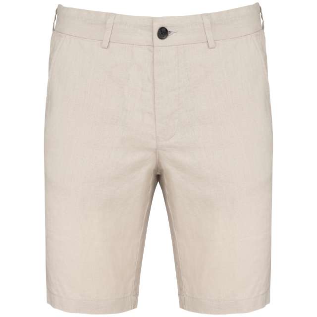 MEN'S LINEN BERMUDA