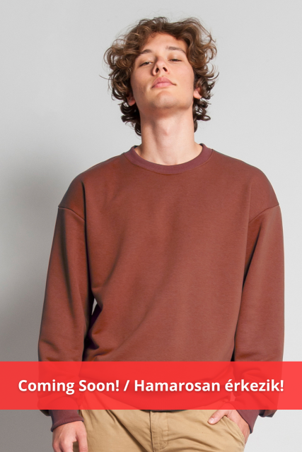 365 - DIAGONAL FRENCH TERRY CREWNECK SWEATSHIRT 