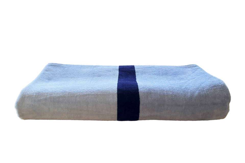 OLIMA „BLUE WAVE” BEACH VELOUR TOWEL — Multicolour